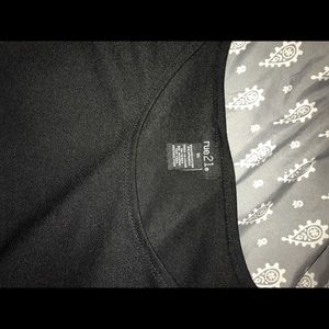 Rue 21 black tee